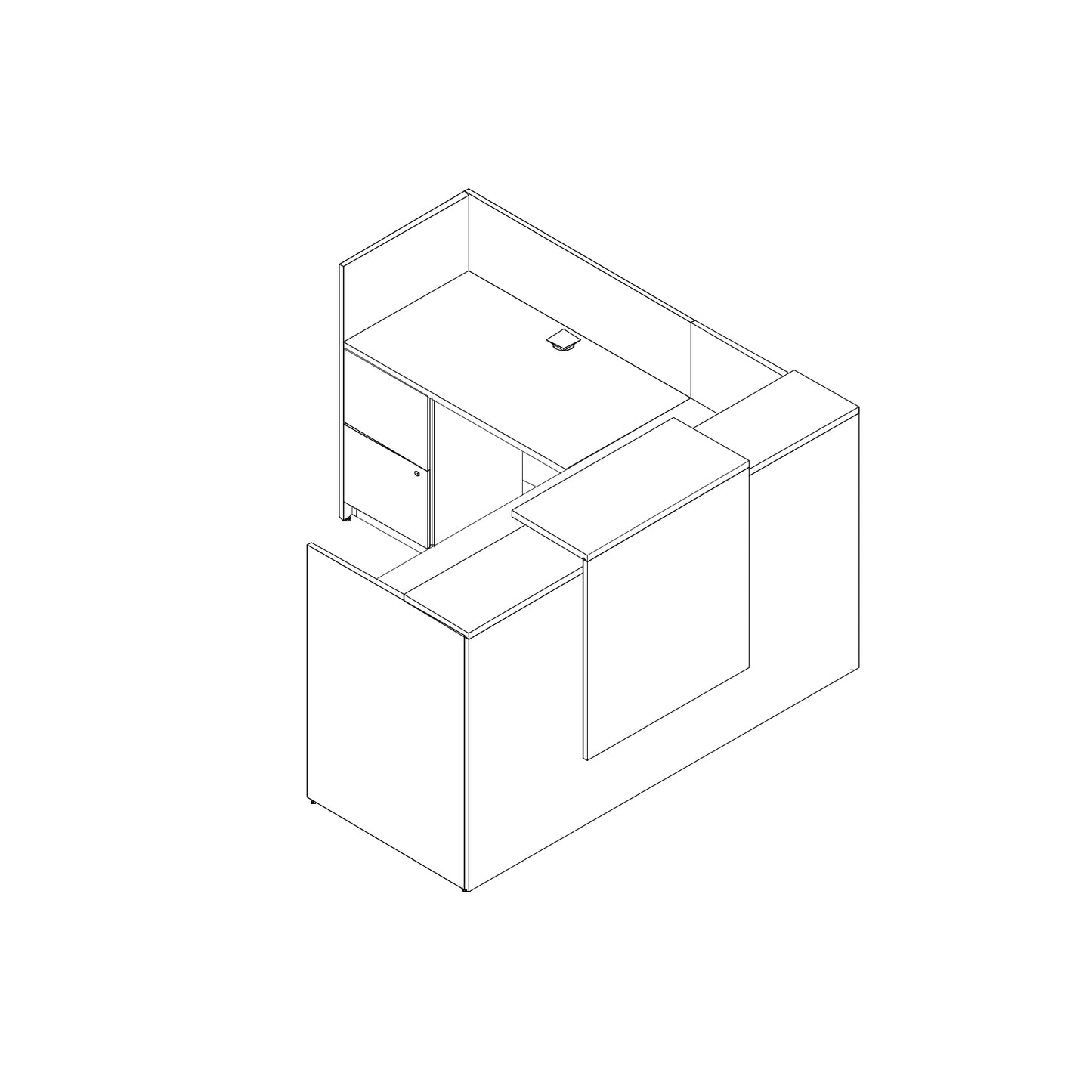 Gallery Reception Desk