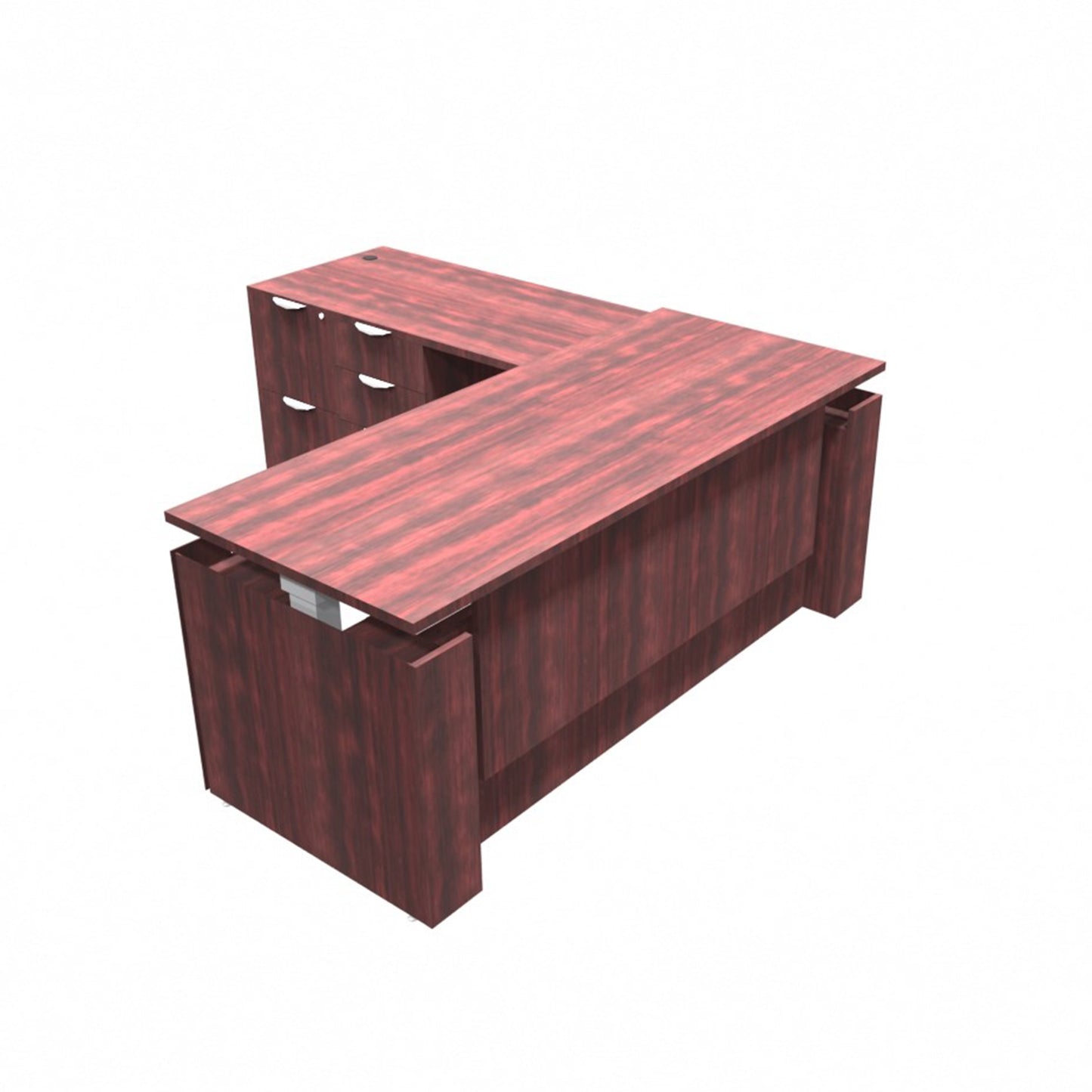 Office Source:  L-Shaped Height Adjustable Desk