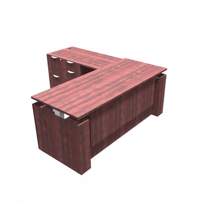 Office Source:  L-Shaped Height Adjustable Desk