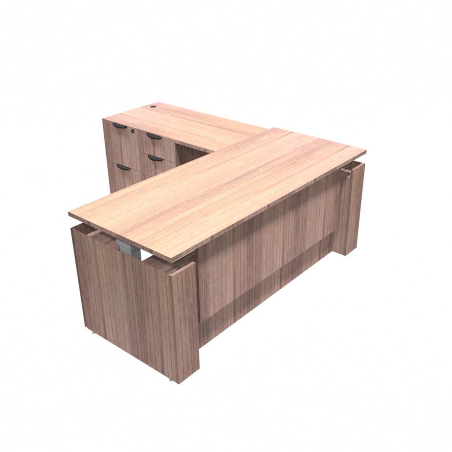 Office Source:  L-Shaped Height Adjustable Desk