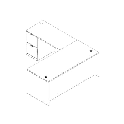 Office Source: L-Shape Desk