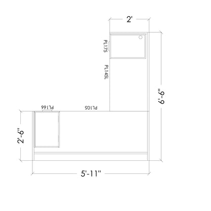 Office Source: L-Shape Desk
