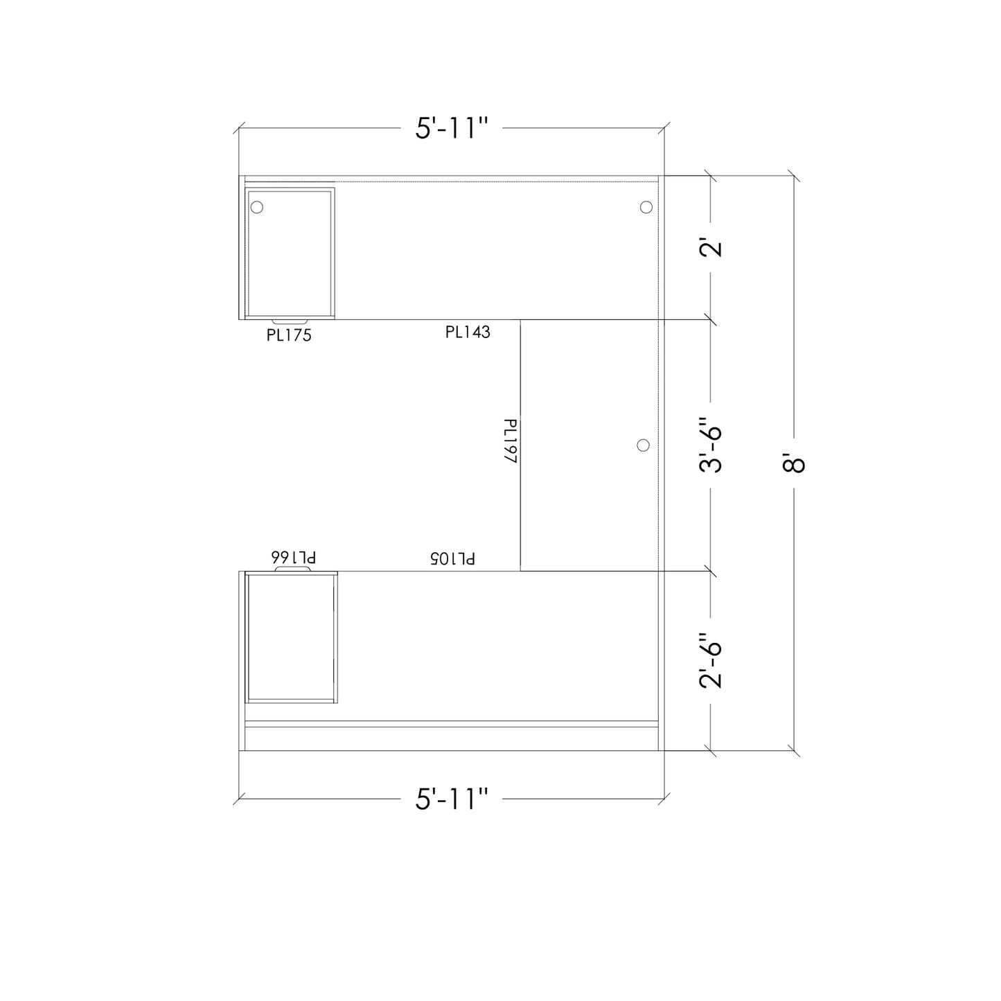 Office Source: U-Shaped Desk