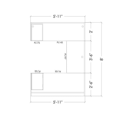 Office Source: U-Shaped Desk